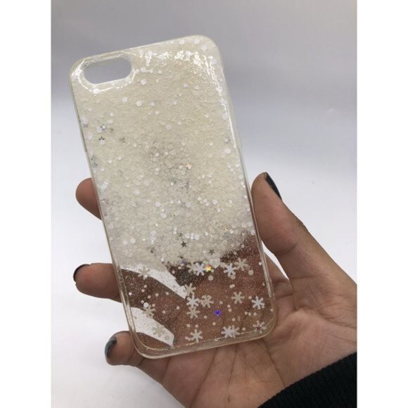iPhone 6/6s Snow flake Soft Phone Case - Picture 3 of 4